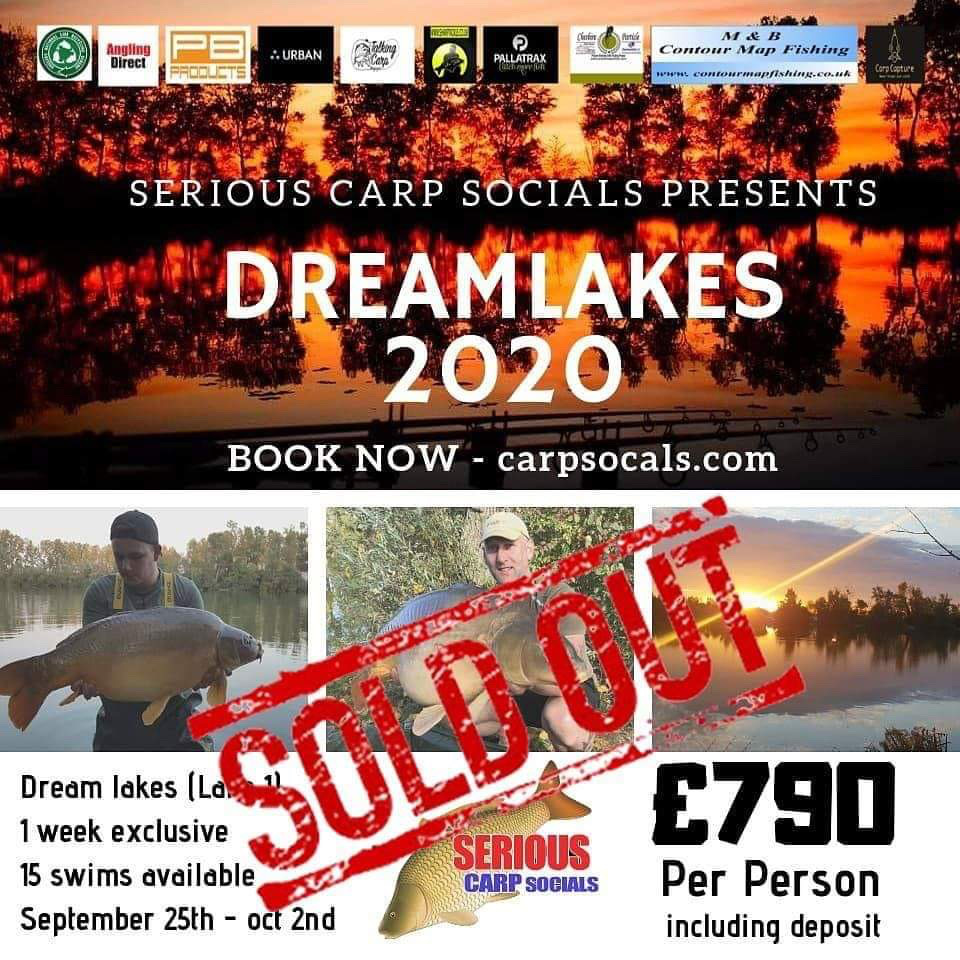 DREAMLAKES (Exclusive Lake 1) FRANCE 2020: Sep 25th - Oct 2nd