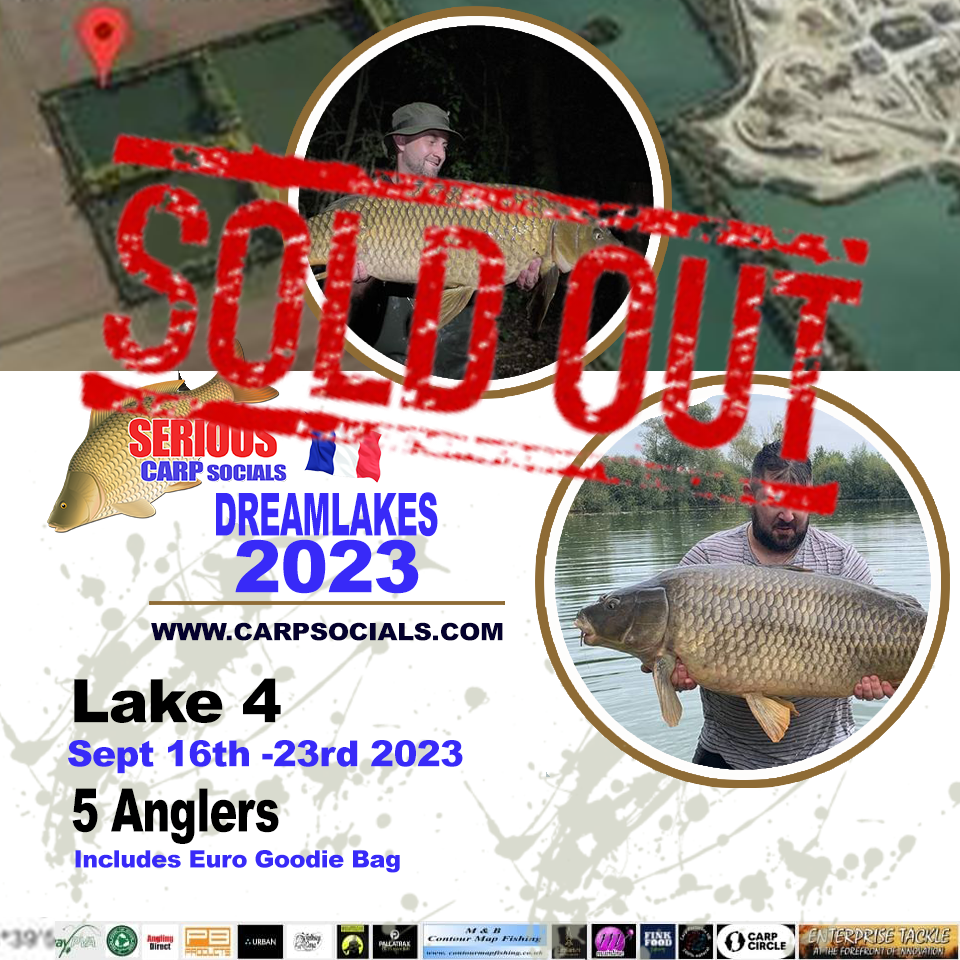 DREAMLAKES (1 week, Exclusive Lake 4) FRANCE 2023: Sep 16th - 23rd