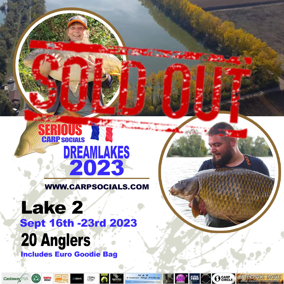 DREAMLAKES (1 week, Exclusive Lake 2) FRANCE 2023: Sep 16th - 23rd