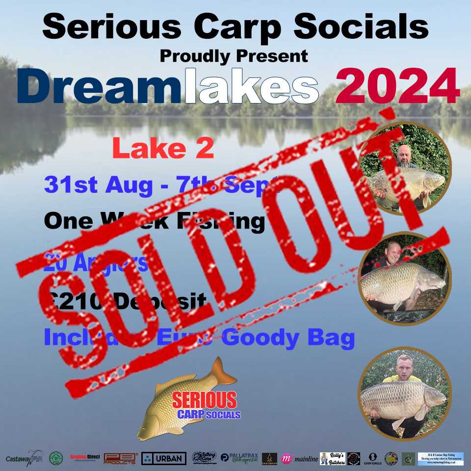 DREAMLAKES (1 week, Exclusive Lake 2) FRANCE 2024: Aug 30th - Sep 7th