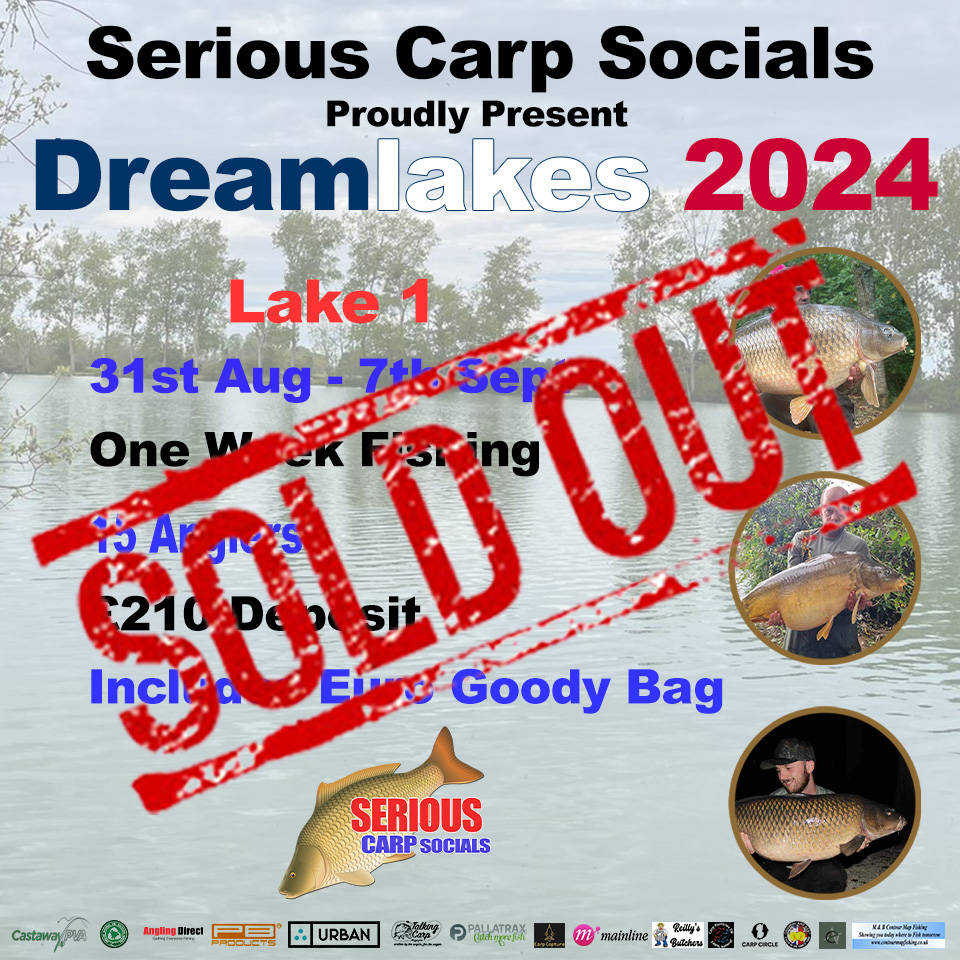 DREAMLAKES (1 week, Exclusive Lake 1) FRANCE 2024: Aug 30th - Sep 7th